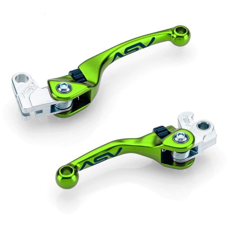 F4 Dirt Brake and Clutch Set - Shorty Green Sherco - Image 4