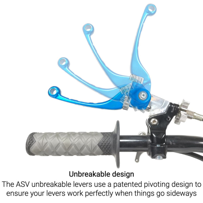 ASV F4 Dirt Clutch and Brake Lever Pair Pack for Brembo Master Cylinders # BCF42303 - Image 4